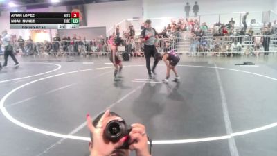 58 lbs Round Of 16 - Charley Lau, Lake Stevens WC vs Maverick Lederer, Rising Sun WC
