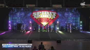 Gold Medal Gems - Black Pearls [2026 L3 Junior - D2 Day 1] 2026 Spirit Sports Kansas City Nationals