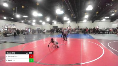 46 lbs Round Of 16 - Adriano Ulibarri, Bad Cat Wrestling Club vs Elijah Beck, Top Rank