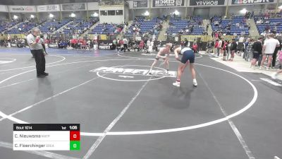 120 lbs Semifinal - Cade Nieuwsma, Matpac WC vs Cael Floerchinger, Great Falls HS