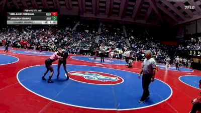 145 lbs Champ. Round 1 - Melanie Presnal, Osborne vs Janajah Banks, Jordan