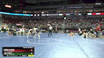 3A-165 lbs Champ. Round 2 - Ari Ehlts, Ankeny Centennial vs Drew Burds, Western Dubuque