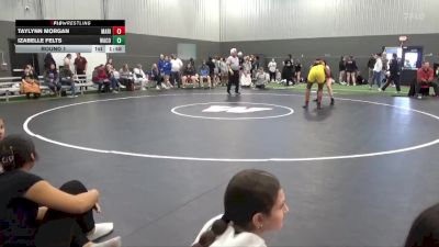 JV-39 lbs Round 1 - Taylynn Morgan, Marion vs Izabelle Felts, WACO