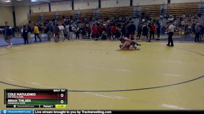 197 lbs Quarterfinal - Cole Matulenko, UW-Eau Claire vs Brian Thilges, Minnesota State