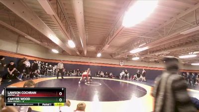 92 lbs Round 1 (4 Team) - Lawson Cochran, Uintah vs Carter Wood, Iron County