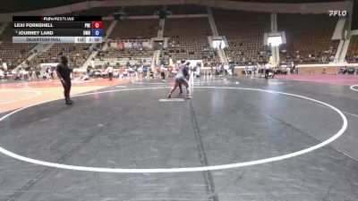 180 lbs Quarterfinal - Lexi Fornshell, Presbyterian vs Journey Land, Mount Olive