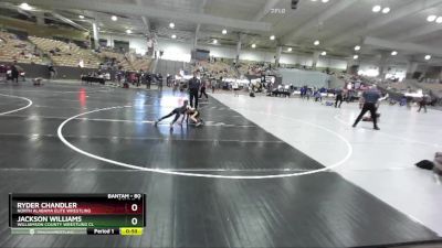 80 lbs Round 2 - Ryder Chandler, North Alabama Elite Wrestling vs Jackson Williams, Williamson County Wrestling Cl