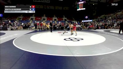 144 lbs Champ. Rd Of 128 - Niko Barnes, HI vs Edwyn Schroeder, WI