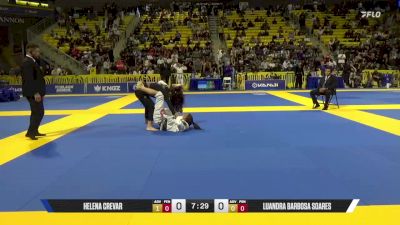 Luandra Barbosa Soares vs Helena Crevar 2025 World Jiu-Jitsu IBJJF Championship