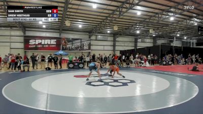 61 kg Cons. Round 9 - Sam Smith, Cowboy RTC/ Titan Mercury Wrestling Club (TMWC) vs Drew Heethuis, New Jersey RTC