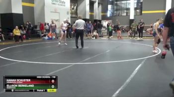 118 lbs Quarterfinal - Ellison Berkeland, Nebraska vs Hanah Schuster, Minnesota Storm