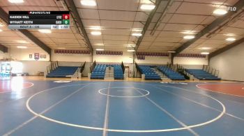 126 lbs Champ. Round 1 - Kaiden Hill, Lingle-Ft. Laramie/Southeast vs Wyhatt Keith, Campbell County