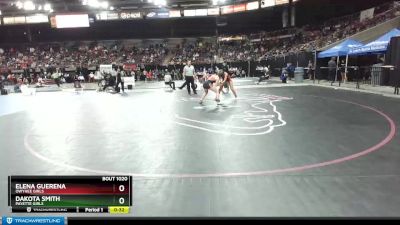 138G Cons. Round 2 - Dakota Smith, Payette Girls vs Elena Guerena, Owyhee Girls