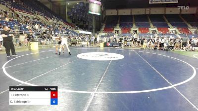 126 lbs Cons 64 #1 - Ty Petersen, ID vs Cooper Schlaegel, OH