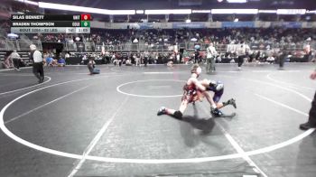 92 lbs Final - Silas Bennett, United Training Facility vs Braden Thompson, Colorado Hammers