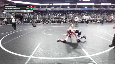 92 lbs Final - Silas Bennett, United Training Facility vs Braden Thompson, Colorado Hammers