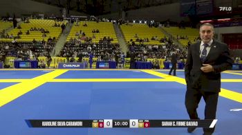 Sarah C. Firme Galvao vs Karoline Silva Caramori 2026 World Jiu-Jitsu IBJJF Championship
