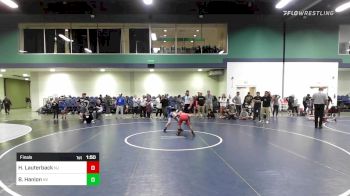 80 lbs Final - Hayden Lauterback, NJ vs Bronx Hanlon, NV