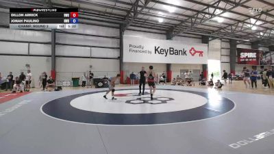 65 kg Champ. Round 2 - Dillon Arrick, Bearcat Wrestling Club vs Jonah Paulino, Noke Wrestling RTC