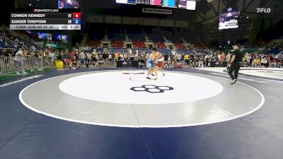 190 lbs Cons. Sub-rd Of 32 - Connor Kennedy, UT vs Zander Tompkins, OH