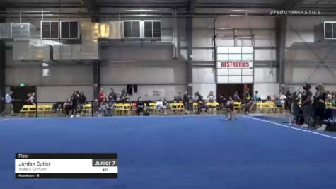 Jordan Cutler - Floor, Wallers GymJam - 2021 Region 1 Women's Championships