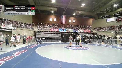 2A 120 lbs Cons. Round 1 - Micheal Castrechino, Enterprise vs Charlie Lee, Millard