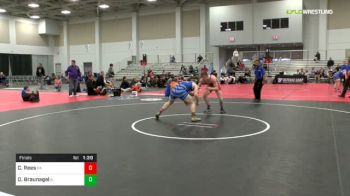 160 lbs Final - Cole Rees, PA vs Danny Braunagel, IL