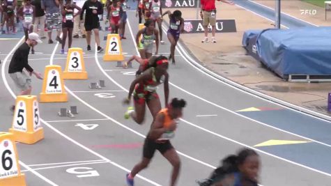 Youth Girls' 200m, Finals 1 - Age 12