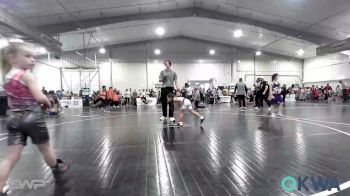 49-52 lbs Rr Rnd 5 - Payton Macias, Berryhill Wrestling Club vs Dellaray Leniger, Team Nomad