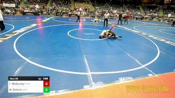 84 lbs Round Of 16 - Taber McBurney, Topeka Blue Thunder vs William Schork, Westshore Wrestling Club