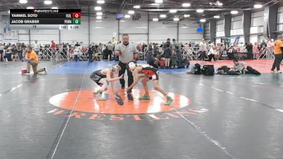 72 lbs Round 3 (12pm Friday) - Jacob Graber, POWA vs Yanniel Soto, Florida Elite