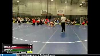 110 lbs Round 1 (6 Team) - Gavin Wiig, Iowa Blue vs Zane Woodard, Nebraska Silver