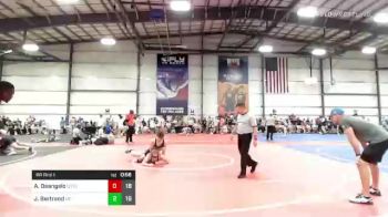160 lbs Rr Rnd 1 - Anthony Deangelo, D3 Training Center vs Joey Bertrand, MF Purge