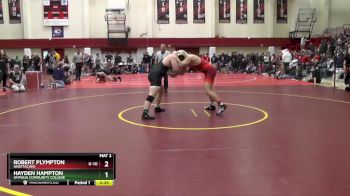 197 lbs Champ. Round 2 - Hayden Hampton, Umpqua Community College vs Robert Plympton, Unattached
