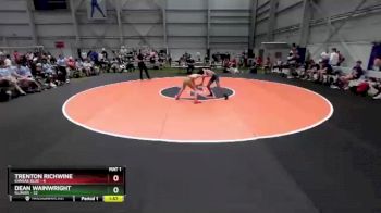 94 lbs Semis & 3rd Wb (16 Team) - Trenton Richwine, Kansas Blue vs Dean Wainwright, Illinois