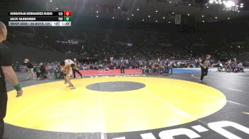 3A Boys 120 lbs 3rd Place Match - Jack Quinones, Pleasant Hill Boys vs Johnathan Hernandez-Rubio, Yamhill-Carlton Boys