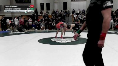 157 lbs Final - Talan Rondeau, Silver Lake vs Anthony Lombardi, Mt. Hope