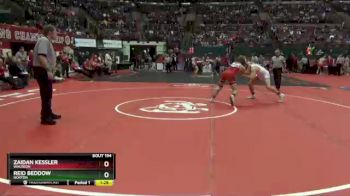 D2-175 lbs Champ. Round 1 - Zaidan Kessler, Wauseon vs Reid Beddow, Norton