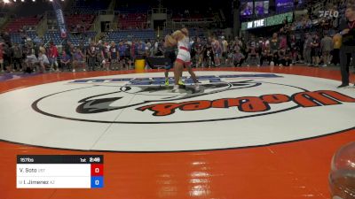 157 lbs Rnd Of 128 - Victor Soto, UST vs Isaias Jimenez, AZ