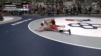 Cons. Round 4 - Soren Herzog, Colorado vs Carson Gooley, Southern Oregon Regional Training Center