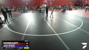 78 lbs Round 5 - Alexander Kuderer, LaCrosse Area Wrestlers vs Henry Metzler, X-Factor Elite Wrestling