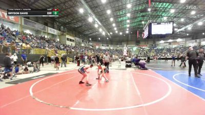 115 lbs Round Of 32 - Treyson Fricke, Fort Morgan Wrestling Club vs Bryson Davis, Dove Creek