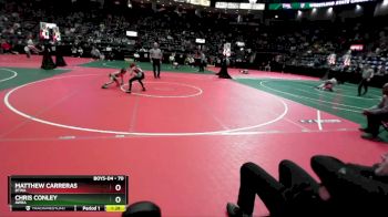 70 lbs Champ. Round 1 - Matthew Carreras, BTWA vs Chris Conley, AWRA