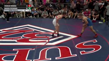 150 lbs Semifinal - Charlie Desena, FL vs Mason Petersen, NE