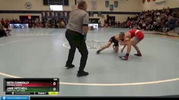 138 lbs Semifinal - Jake Mitchell, Iowa City, City High vs Seth Connolly, Dubuque Senior