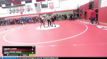 190 lbs Champ. Round 2 - Julian Llamas, Davis vs Ryan Cortez-Aviles, Heritage