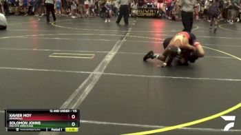 115 lbs Champ. Round 1 - Solomon Johns, Fish Eye Wrestling vs Xavier Moy, Immortals