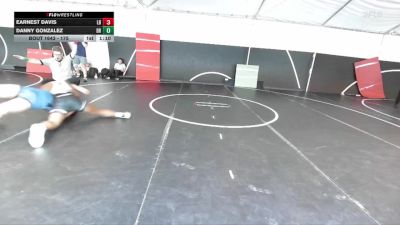175 lbs Champ. Round 3 - Danny Gonzalez, Diamond Ranch vs Earnest Davis, Long Beach