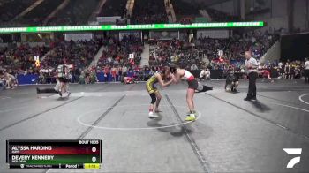 101 lbs Champ. Round 1 - Alyssa Harding, Hays vs Devery Kennedy, Red Devil