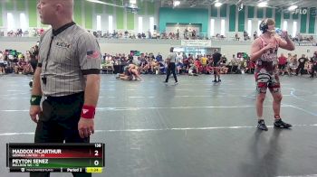 138 lbs Round 4 (6 Team) - Maddox McArthur, Georgia United vs Peyton Senez, Bulldog WC